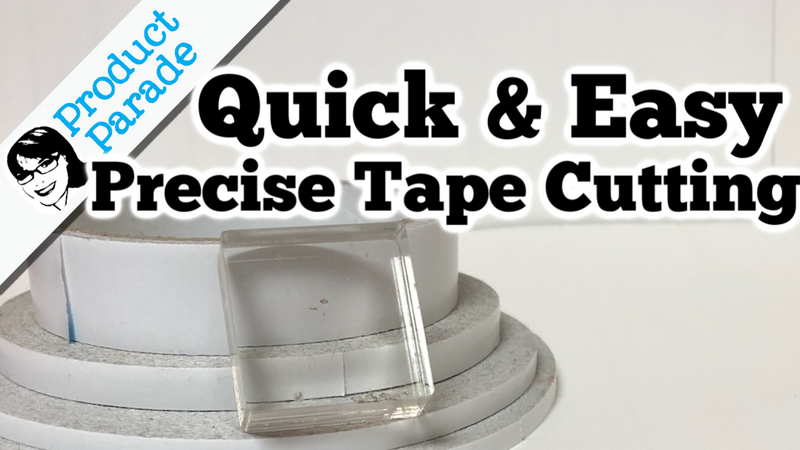 Top Tip: Quick & Easy, Precise Tape Cutting!