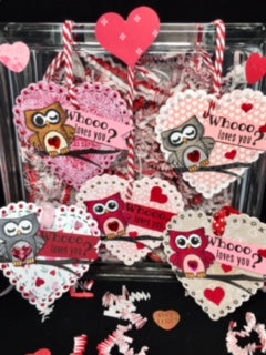 Who Loves You? Valentine Tag by Crystal Cleveland