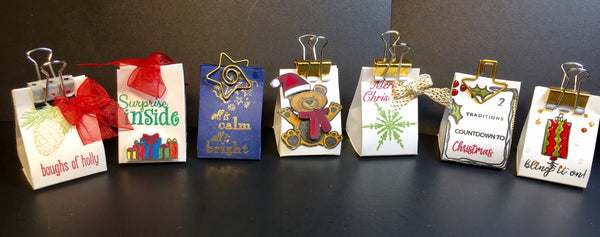 Mini Christmas Gift  Bag