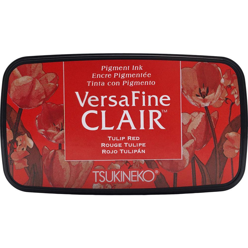 Tsukineko VersaFine Clair Tulip Red Ink Pad {E154}