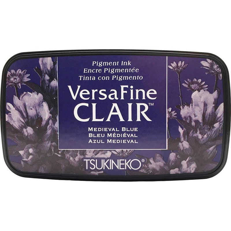 Tsukineko VersaFine Clair Medieval Blue Ink Pad {E168}