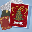 Spellbinders Christmas Cameos 3D Embossing Folder {X167}