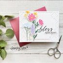 Honey Bee Stamps: Stacking Art Deco Labels Die Set {N25}
