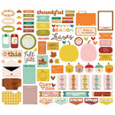 Simple Stories Pumpkins & Plaid Journal Bits & Pieces {D141}