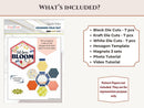 Craftreat Hexagon Fold Out Blank Quick Folio - 3pk. {C902}