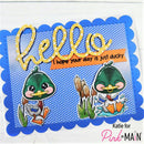 Pink & Main Big Hello Dies {W09}