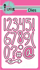 Pink & Main Thin Numbers Dies {K07}