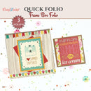 Craftreat Frame Box Quick Folio - 3pk. {C921}