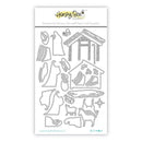 Honey Bee Stamps: Lovely Layers: Nativity Scene Die Set {N02}