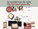 Craftreat Pop Up Cubes Explosion Box - 2pk. {C908}