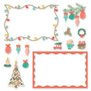 Honey Bee Stamps Holiday Postcard Dies {W39}