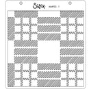 Sizzix Layered Stencils 4PK - Tartan by Olivia Rose {N31}