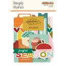 Simple Stories Pumpkins & Plaid Journal Bits & Pieces {D141}