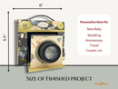 Craftreat Black Vintage Camera Blank Precut Album Base {C1103}