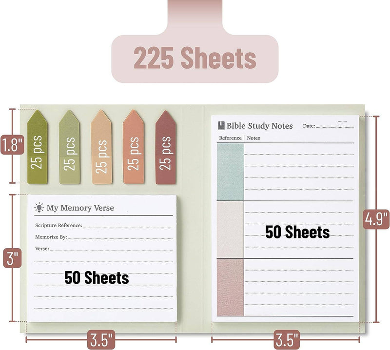 Mr. Pen Bible Study Sticky Notes Set {K35}