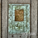 Sizzix Multi Level Textured Impressions Embossing Folder - Vault Diamonds by Tim Holtz {N29}