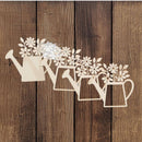 Craftreat 3D Shaker Chipboards - Watering Can {D137}