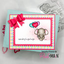 Pink & Main Stitched Rounded Rectangle Dies {X126}