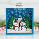 Honey Bee Stamps: Pine Trees Die Set{N24}