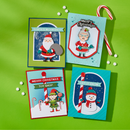 Spellbinders Simon Hurley North Pole Sentiments Etched Dies {E148}