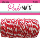 Pink & Main Stop Sign Twine {D155}