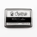 Honey Bee Stamps: Bee Creative Ink Pad - Metallic Silver Pigment Ink {G99}