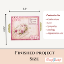 Craftreat Double Slider Card Card Blanks {B307}