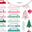 Pretty Little Studio Sugar Plum Christmas Mix Ephemera Pack