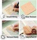 Mr. Pen Pastel Transparent Sticky Notes {E212}