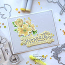 Honey Bee Stamps With Sympathy Dies {W61}