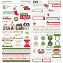 Simple Stories Kringle & Co. Cardstock Stickers Basics {B610}