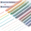 Mr. Pen No Bleed Bible Highlighters & Pens - 10 Pack {E214}