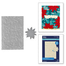 Spellbinders Simon Hurley Playful Poinsettia 3D Embossing Folder & Die Set {F220}