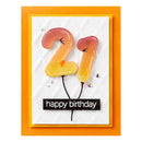 Spellbinders Birthday Balloons Etched Dies {X165}