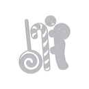 Hero Arts Peeking Gingerbread Man Fancy Dies {X189}