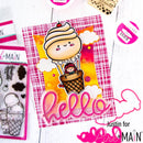 Pink & Main Big Hello Dies {W09}