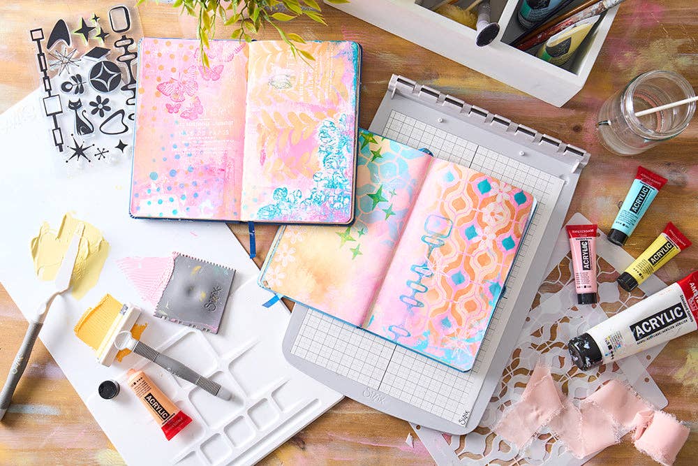 Sizzix Studio Accessory - Sticky Grid Sheets 8 1/4
