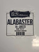 Brutus Monroe 8.5x11 Alabaster 100lb. Cardstock {B309}