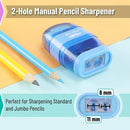 Mr. Pen Colorful Pencil Sharpener & Eraser {K21}