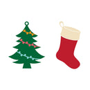 Hero Arts Tree & Stocking Tag Dies {X182}