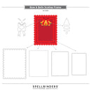 Spellbinders Lisa Horton Bow & Bell Scallop Frame Etched Dies {G109}