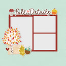Simple Stories Pumpkins & Plaid Simple Pages Page Pieces {E125}