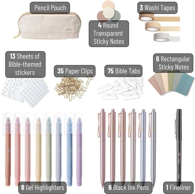 Mr. Pen Selah Collection Bible Journaling Set {F203}