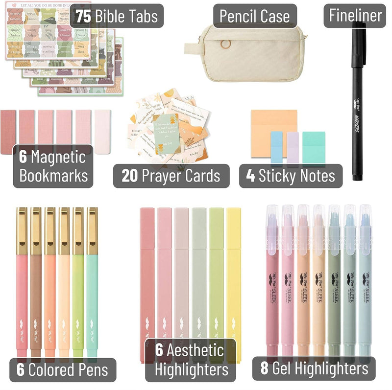 Mr. Pen Bible Journaling Kit with 20 Prayer Cards {F204}