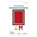 Spellbinders Lisa Horton Bow & Bell Scallop Frame Etched Dies {G109}