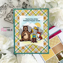 Pink & Main Thick Flag Banner Dies {K25}