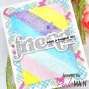 Pink & Main Diagonal Cover Dies {W80}