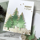 Honey Bee Stamps: Pine Trees Die Set{N24}