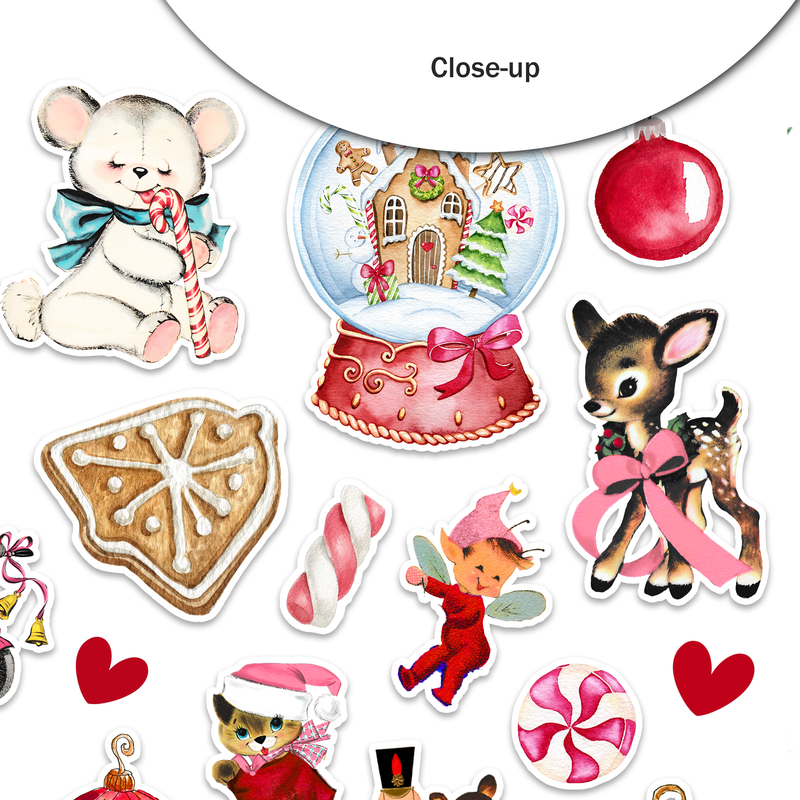 Pretty Little Studio Sprinkles Christmas Ephemera Pack {G217}