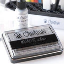 Honey Bee Stamps: Bee Creative Ink Pad - Metallic Silver Pigment Ink {G99}